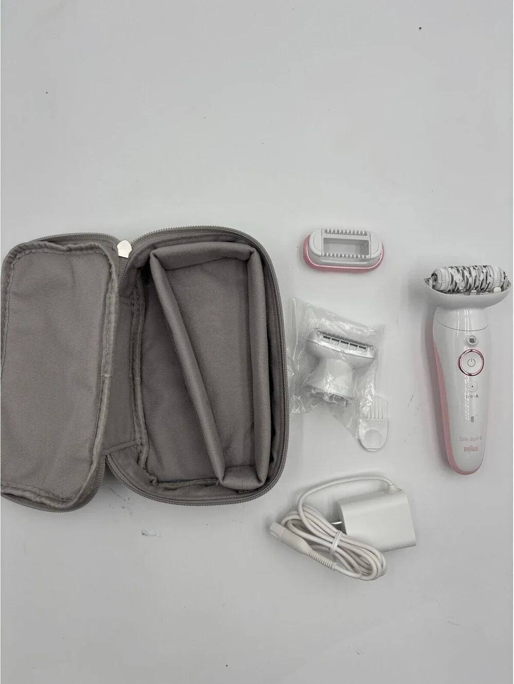 Braun Epilator Silk-épil 9- Hair Removal Device Womens Shaver Trimmer